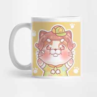 Cute Chibi Puffy Cat #1 Mug